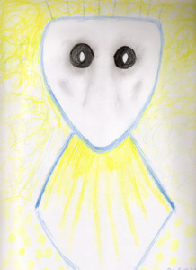 Title: 220804, Style: Esoteric, Medium: Pencil on Paper, Size: 9" x 12" (23 cm x 30 cm), Created: 2004 22 August , Accession #04/3D