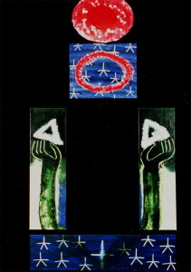 Title: Ka, Style: Allegoric, Medium: Acrylic on Canvas, Size: 24" x 30" (61 cm x 76 cm), Created: 1992, Accession #92/14P