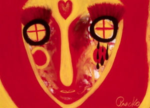 Title: Lost, Style: Esoteric, Medium: Pastel on Paper, Size: 30" x 22" (76 cm x 56 cm), Created: 2004 July , Accession #04/2D