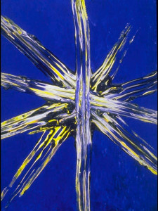 Title: Opening, Style: Esoteric, Medium: Acrylic on Canvas, Size: 30" x 40" (76 cm x 102 cm), Created: 1991, Accession #91/6