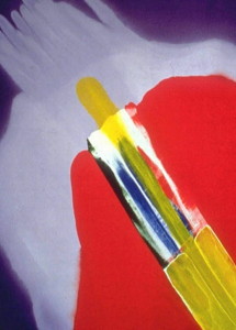 Title: Untitled 91/10, Style: Esoteric, Medium: Acrylic on Canvas, Size: 30" x 40" (76 cm x 102 cm), Created: 1991, Accession #91/10